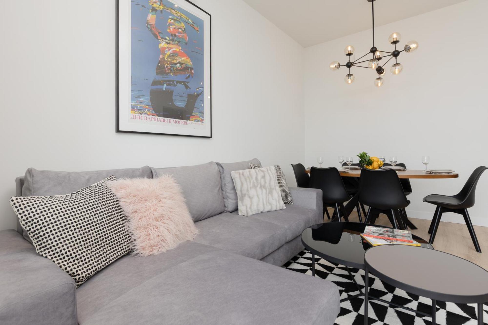 City Panorama Spacious Apartment By Renters Prestige Warsaw Exterior photo